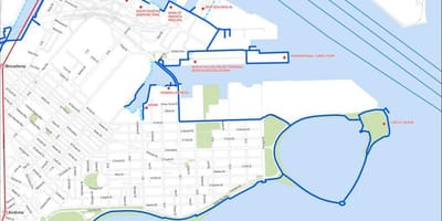 Harborwalk بوستون نقشه